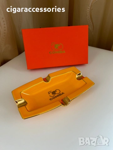 Cohiba керамичен пепелник за 4 пури – подаръчна кутия