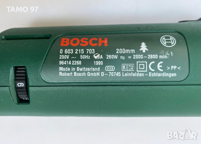 BOSCH PFS 280 E - Електрически трион за финно рязане, снимка 7 - Други инструменти - 37829107