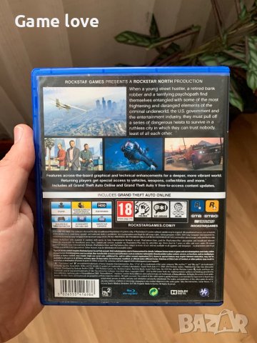 GTA 5 ps4 GTA5 PlayStation 4, снимка 2 - Игри за PlayStation - 39376076