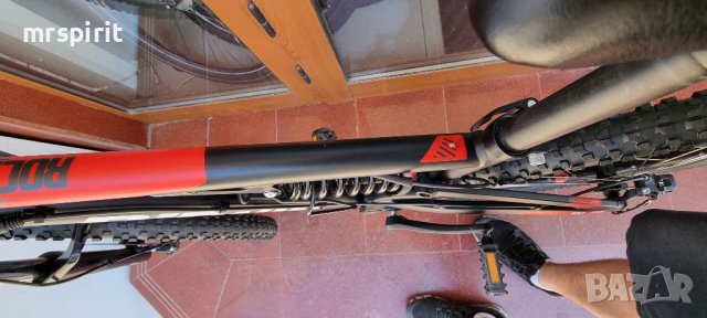 ROCKRIDER ST 520S Full Suspension Mountain Bike - 27.5",черно-червено, снимка 7 - Велосипеди - 37335080