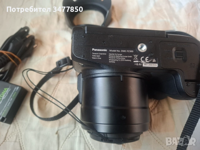 Фотоапарат Panasonic FZ300 около 6к, снимка 4 - Фотоапарати - 53073806
