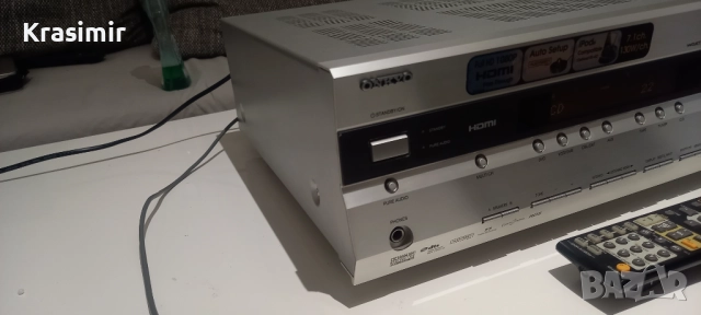 Onkyo TX-SR505E AV ресивър 7.1 – 7x130W RMS + дистанционно, снимка 3 - Ресийвъри, усилватели, смесителни пултове - 51801296
