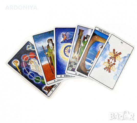 The Golden Dawn Tarot  - карти Таро, снимка 9 - Други игри - 37399061