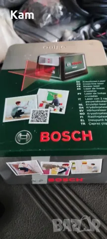 Лазерен нивелир BOSCH , снимка 1 - Други инструменти - 48742551