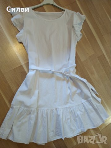 Бяла рокля , снимка 1 - Рокли - 33859461