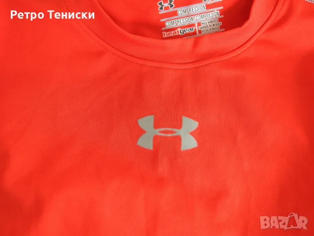 Tank — Тренировъчен Under armour — Мъже размер L Червено, снимка 3 - Баскетбол - 56319210