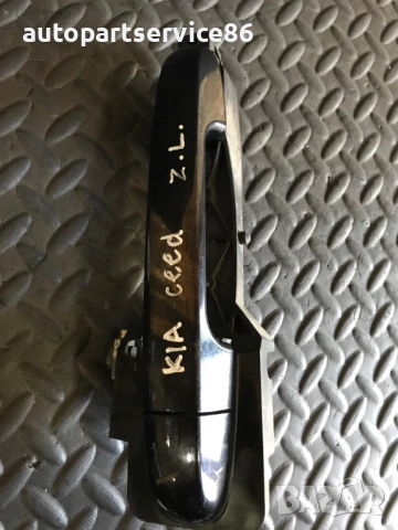 Външна дръжка за задна лява врата черна за KIA Ceed (2007-2012), снимка 3 - Части - 53243040