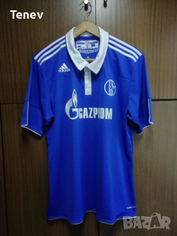 Schalke 04 Raul Adidas оригинална тениска фланелка Раул Шалке екип, снимка 2 - Футбол - 52970896