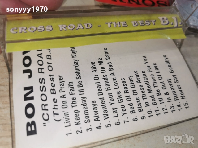 BON JOVI-TAPE 3112251927, снимка 6 - Аудио касети - 52945282