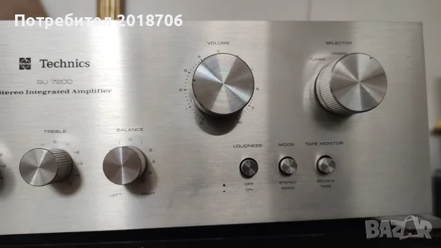 Technics  SU-7200, снимка 3 - Ресийвъри, усилватели, смесителни пултове - 56532621