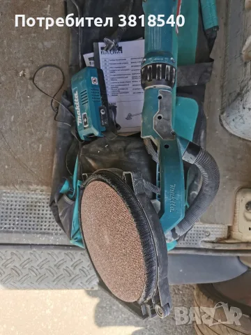 Makita DSL 800 шлайф машина за шпакловка , снимка 3 - Шлайфмашини - 56194330