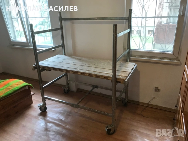 Подвижно  метално  скеле / до  3.50  / 4  м.  работна  височина. , снимка 6 - Бояджийски услуги - 54006216