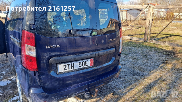  Dacia Dokker 1.6MPi 2014г , снимка 12 - Автомобили и джипове - 44559048