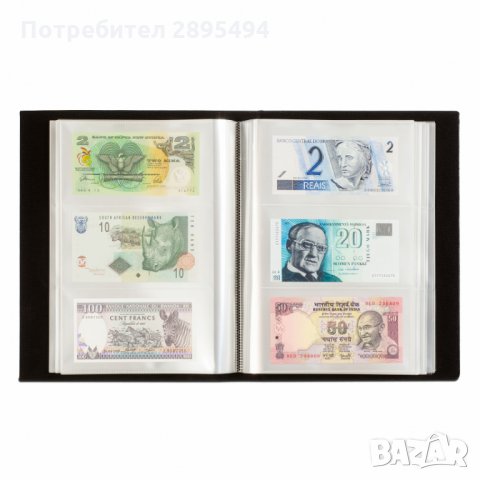 Leuchtturm 300 банкноти  100 листа цветен албум , снимка 2 - Нумизматика и бонистика - 30982858