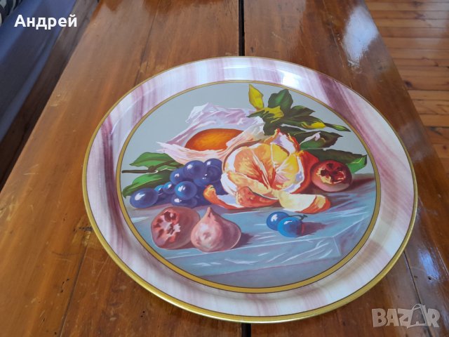 Стар поднос #8, снимка 3 - Други ценни предмети - 32112924