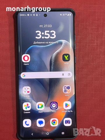 Телефон Motorola edge 60 /256gb/8+2gbRAM/ с кутия и кейс