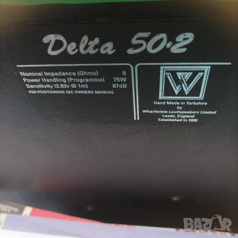 Английски тонколони Wharfedale 50.2, снимка 3 - Тонколони - 53902118