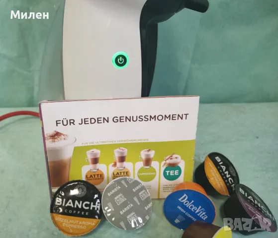 Кафемашина с гаранция 1 година Delonghi NESCAFÉ® система Dolce gusto Piccolo.W, снимка 8 - Кафемашини - 56155670