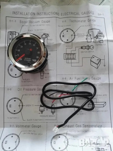 Обортомер, 3 вида, Addco, Cnspeed, измервателен уред, оборотомер, снимка 5 - Аксесоари и консумативи - 33943136