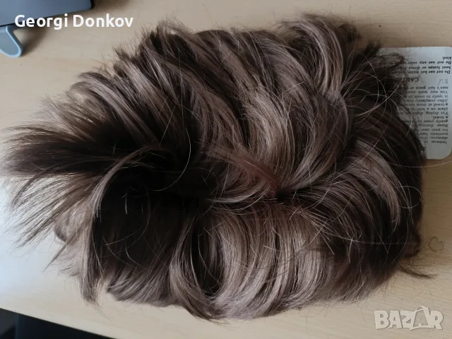 Нова мъжка перука / тупе Prince Giovanni Borghese (100% Kanekalon), снимка 3 - Аксесоари за коса - 56239239