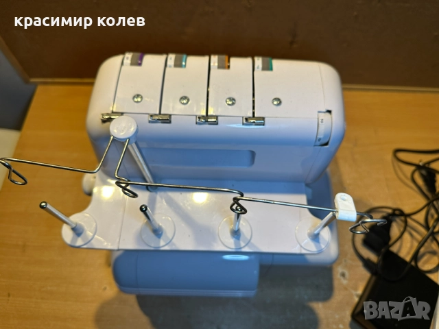 4-конечен немски оверлог "Medion Micromaxx", снимка 13 - Шевни машини - 52620597