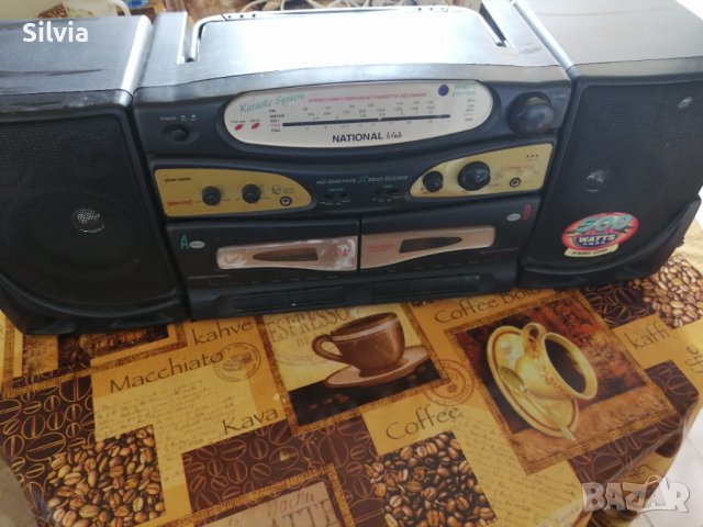 Радио-касетофон с две касетки работещ-70лв., снимка 2 - Други - 36857902