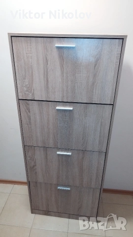 Шкаф за обувки с 4 врати 68/25/170 см Пловдив
