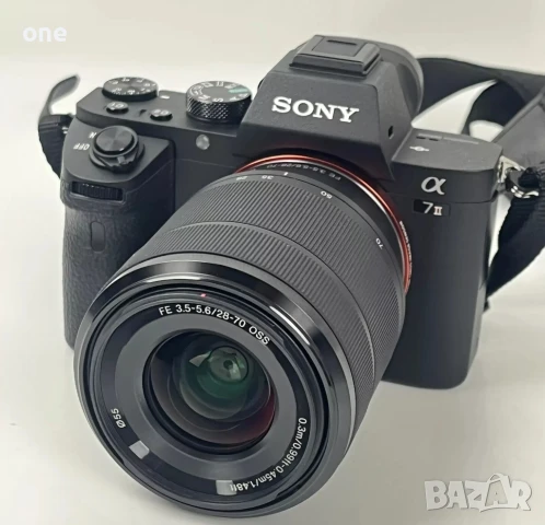 Sony Alpha 7 MK2 Full Frame +възможност за обектив Sony FE 28-70mm,, снимка 4 - Фотоапарати - 50563571
