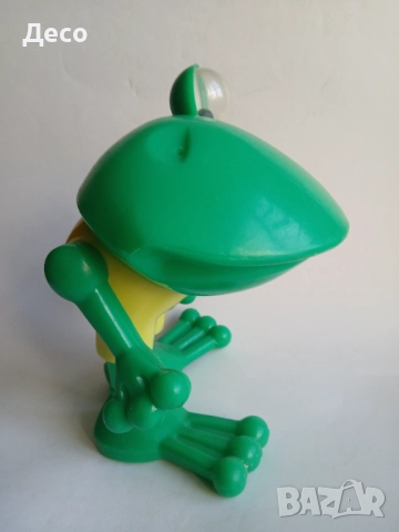 Стара голяма пластмасова играчка Жаба., снимка 4 - Колекции - 52524140