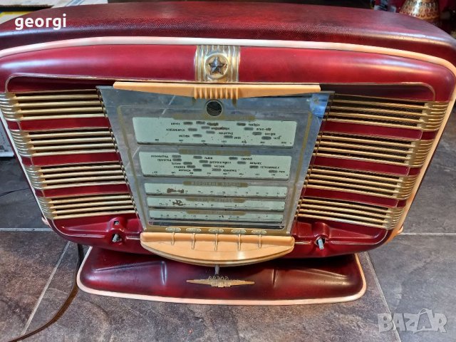 Съветско лампово радио Звезда 54, снимка 5 - Колекции - 40020863