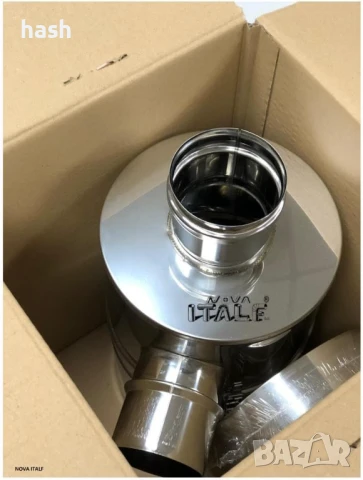 NOVA ITALF® Уред за премахване на сажди на водна основа за пелетни печки, диаметър 100, фин прах, снимка 3 - Други стоки за дома - 51329971