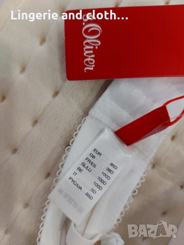 НОВИ Сутиени-бриджитка s.Oliver.  Налични размери в описание!, снимка 6 - Бельо - 35142478
