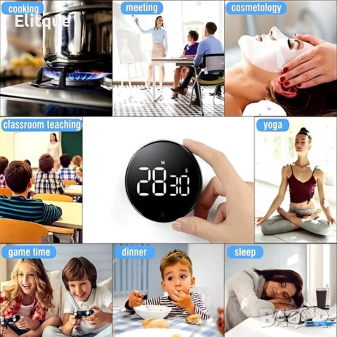 Магнитен LED дигитален таймер, снимка 6 - Други - 52853051