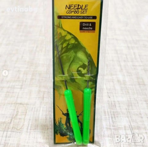 Комплект игла и бургия за риболов – 2бр, 3бр, 4бр, снимка 4 - Такъми - 53905079