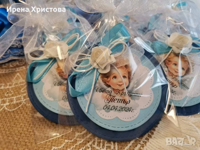 Комплекти за кръщене, снимка 4 - Декорация - 54155890