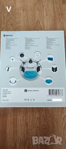 Нова прахосмукачка робот Denver rvc-110 wi-fi,app,, снимка 3 - Прахосмукачки - 40051205