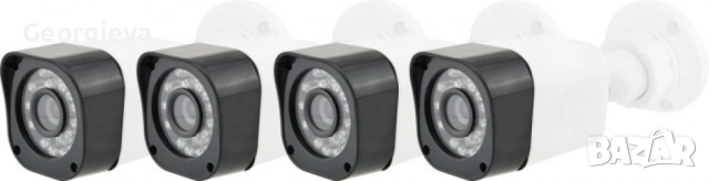 Система за видеонаблюдение E’CH CCTV 4K Ultra HD, снимка 3 - Камери - 51878059