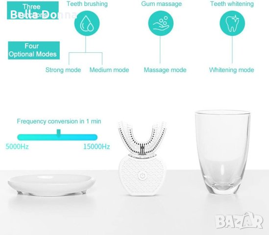 Автоматична ултразвукова избелваща четка за зъби V-White, снимка 2 - Други - 40874865