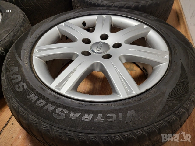 джанти 18" 5х130 Audi Q7 / Ауди Кю7 оригинални, снимка 16 - Гуми и джанти - 54045492