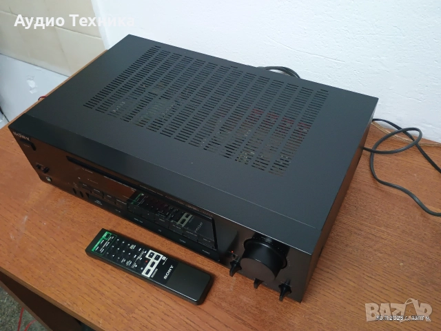Стерео ресивър SONY STR-GX315. Перфектен с оригинално дистанционно. Изпращам видео. , снимка 7 - Ресийвъри, усилватели, смесителни пултове - 52599245