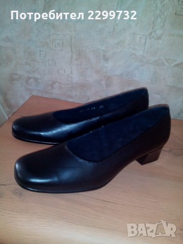 Нови удобни дамски обувки от естествена кожа № 41, снимка 11 - Дамски обувки на ток - 30958713