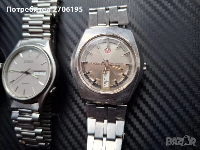 Винтидж механични-автоматични часовници- Seiko,Doxa,Tag Heuer,Orient,Rado, снимка 7 - Мъжки - 54360371