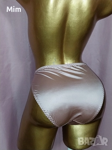  Резервирани XL Сатенена бикина пепел от рози , снимка 2 - Бельо - 52427850