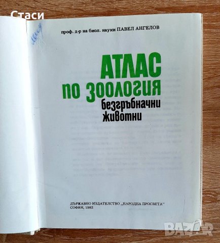 Зоология и Атлас по зоология на безгръбначните животни, снимка 3 - Специализирана литература - 40211316