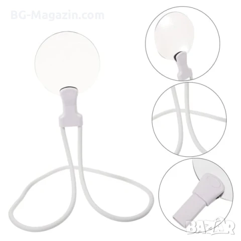 Професионална увеличителна лупа за врат за шиене на гоблени четене книга вестник бродиране бродерия, снимка 10 - Други инструменти - 50919472