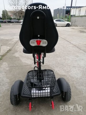 2023 Електрическа Триколка A3 750W WHITE 1 година ГАРАНЦИЯ 1530 лв., снимка 3 - Мотоциклети и мототехника - 30195837