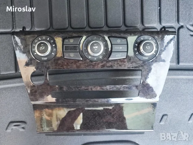 Управление фейс климатроник BMW e60/61 facelift + лайсна