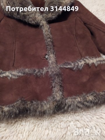 Дамски кожух от лама, снимка 6 - Палта, манта - 34112120