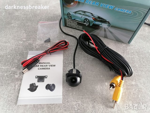 Автомобилна камера за вграждане, 170°, огледална картина, снимка 3 - Аксесоари и консумативи - 37336528