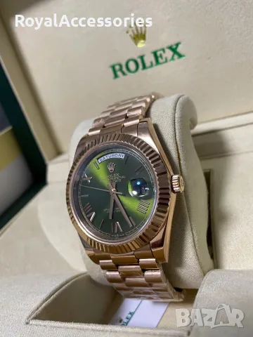 Rolex day-date зелен цифер